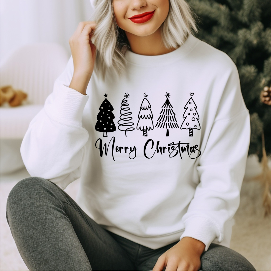 Merry Christmas Boho Crew