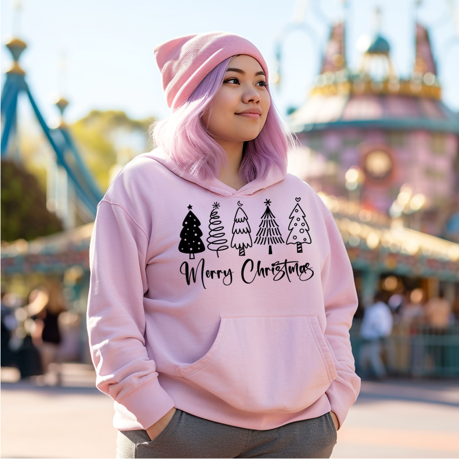 Merry Christmas Boho Hoodie