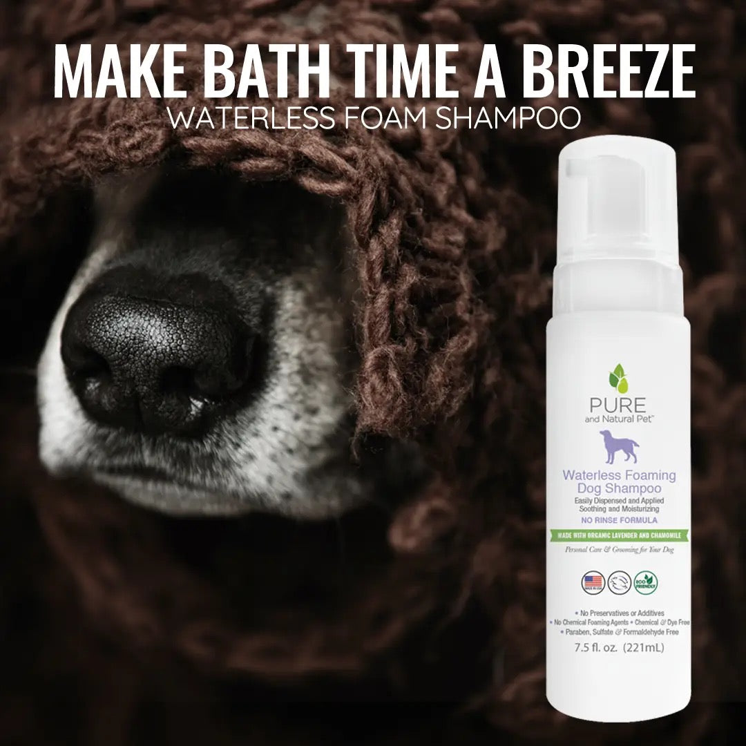 Waterless Foaming Dog Shampoo