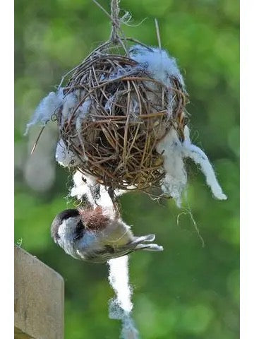 Alpaca Bird Nesting Ball You-Fill Cage