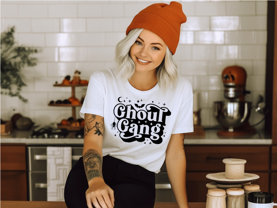 Ghoul Gang Short Sleeve Fitted Shirt