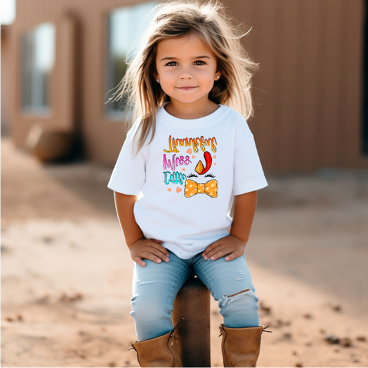 Little Miss Thankful Youth Short Sleeve Shirt